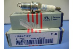 СВЕЧА ЗАЖИГАНИЯ для RENAULT DUSTER (HS_) 2.0 2012-, код двигателя F4R 403,F4R 405, V см3 1998, кВт 98, л.с. 133, бензин, Hyundai-KIA 1881411051