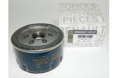 Фильтр масляный для RENAULT DUSTER (HS_) 1.6 16V (HSAT) 2012-, код двигателя K4M 616, V см3 1598, кВт 75, л.с. 102, бензин, RENAULT 7700274177